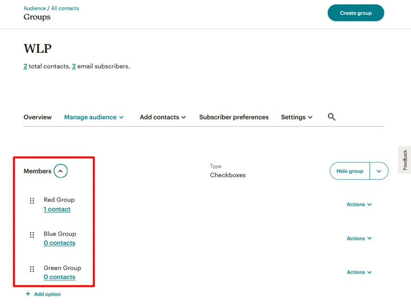 image - WordPress Membership Plugin - Membership Sites MailChimp Integration with WishList Member - Groups