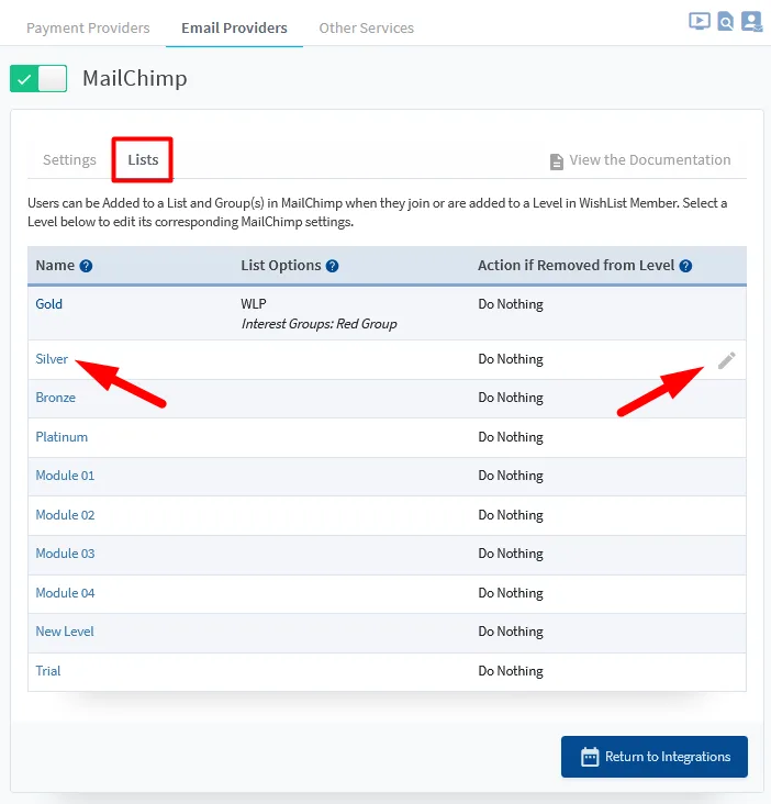 image - WordPress Membership Plugin - Membership Sites MailChimp Integration with WishList Member - Audiences/Lists