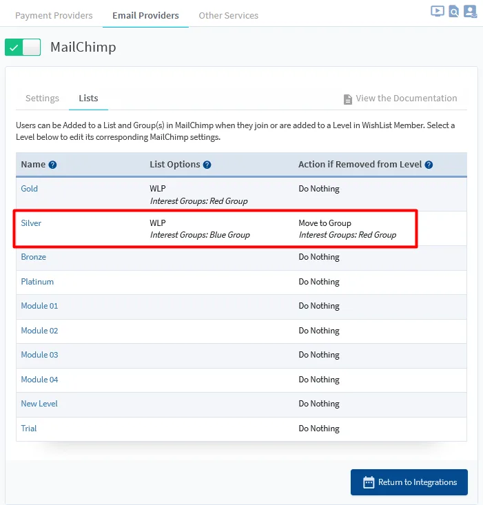 image - WordPress Membership Plugin - Membership Sites MailChimp Integration with WishList Member - Audiences/Lists
