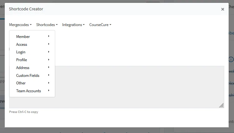 image - WordPress Membership Plugin - Membership Sites Using WishList Member Mergecodes or Shortcodes with Shortcode Creator