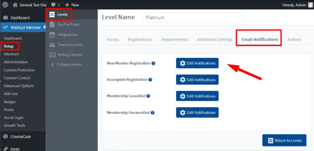 image - WordPress Membership Plugin - Membership Sites New Member Registration Emails - Disable Admin Notification