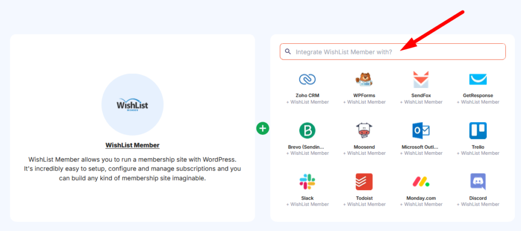 Integrately Integration with WishList Member