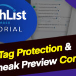 WishList Member – More Tag Protection and Sneak Preview Content