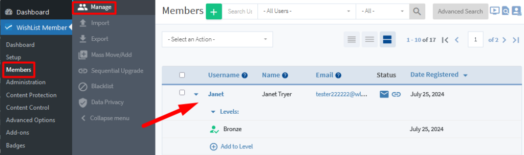 Disable IP Address Tracking / Purge Member IP Addresses in WishList Member - Per Member Basis