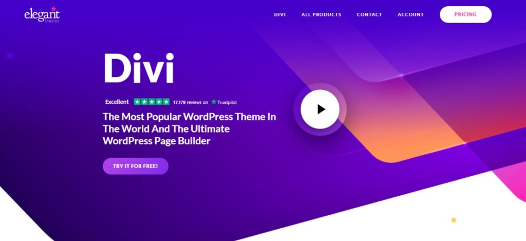 Divi Homepage
