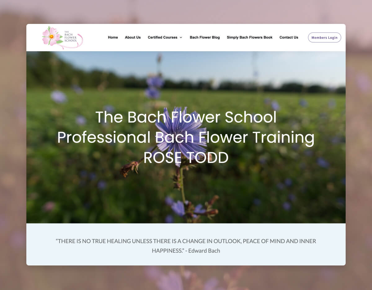The Bach Flower School