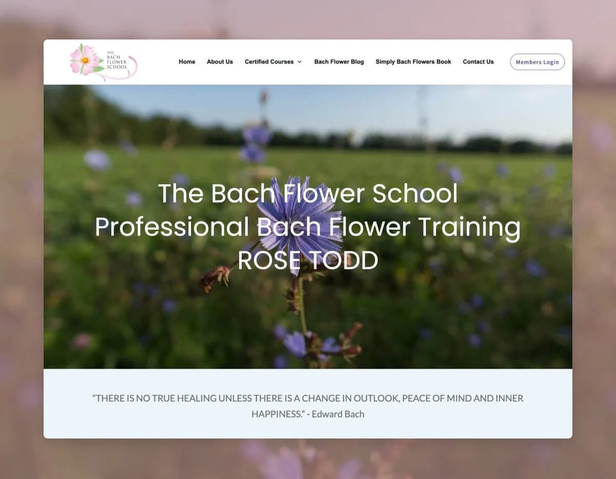 Read more about the article The Bach Flower School