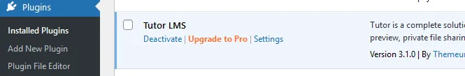 Tutor LMS Integration with WishList Member - Activate Tutor LMS