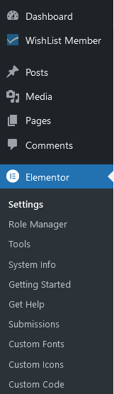 WishList Member Elementor Integration