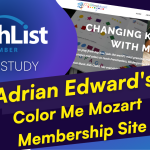 Color Me Mozart: An Online Music Academy for Children built with WishList Member