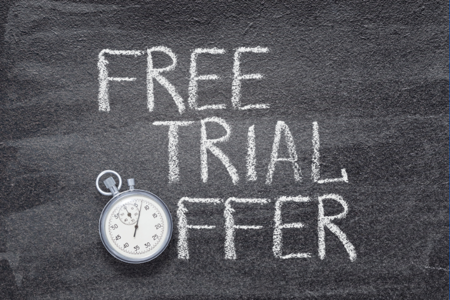 free trial for membership sites