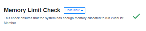 Memory Limit Check