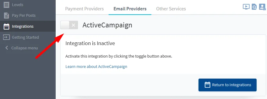 - WordPress Membership Plugin - Membership Sites Enable ActiveCampaign Integration inside WishList Member