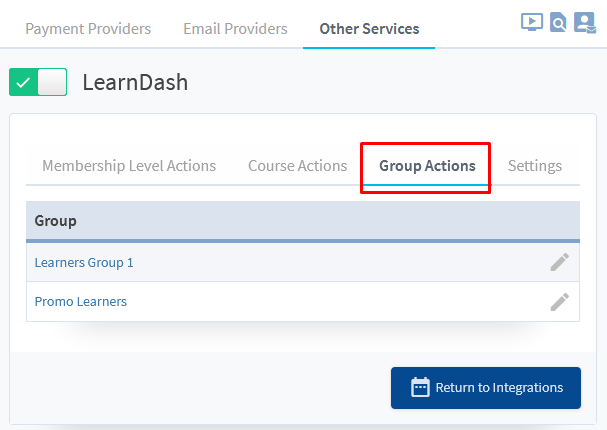 LearnDash Integration - WishList Member