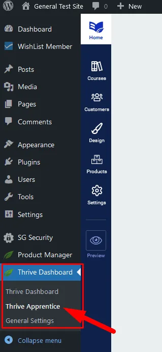 Thrive Apprentice - WishList Member Integration