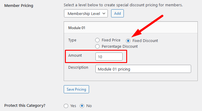 WooCommerce Product Category Member Pricing