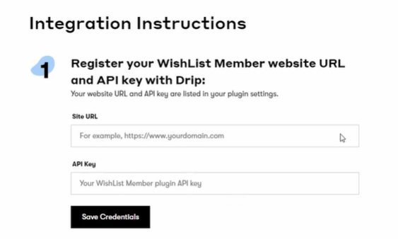 WishList Member Integration with Drip