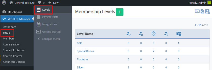 Duplicate a Membership Level - WishList Member