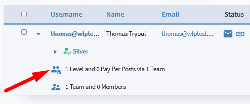 Team Accounts - Team Member Icon