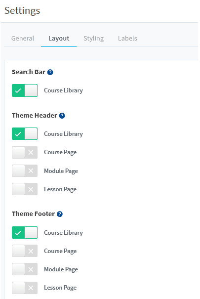 CourseCure Courses - Course Layout