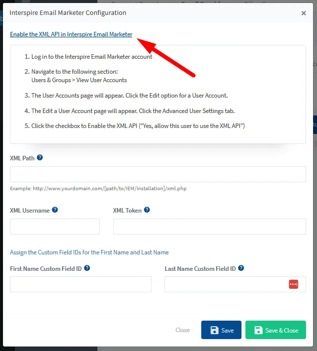 - WordPress Membership Plugin - Membership Sites Interspire Email Marketer Integration