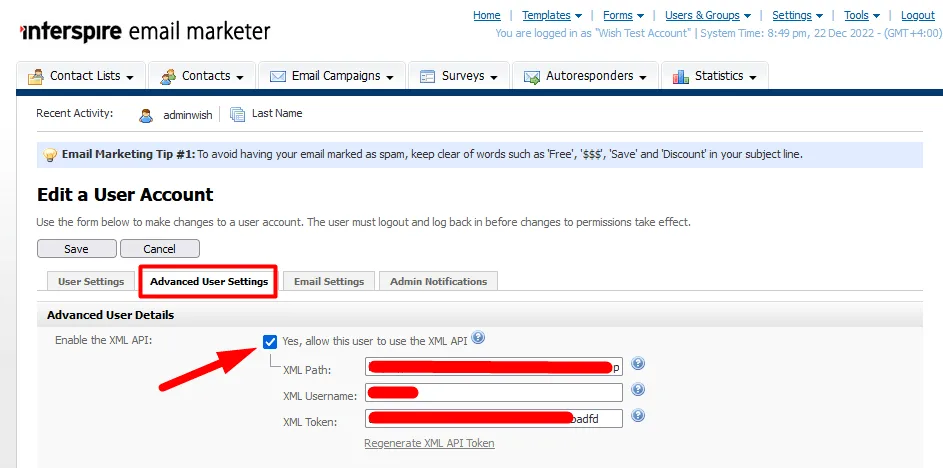 - WordPress Membership Plugin - Membership Sites Interspire Email Marketer Integration