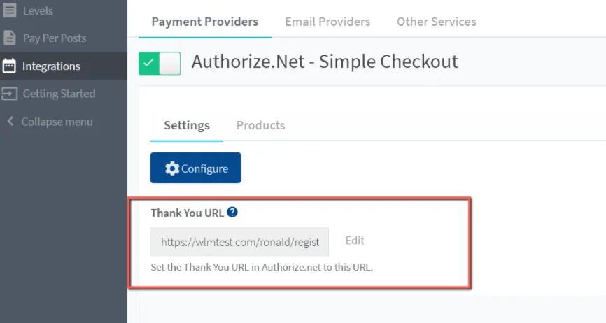 WLM 3 Video Thumbnails.005 - WordPress Membership Plugin - Membership Sites Thank You URL from WishList Member