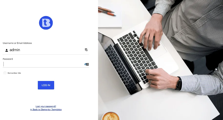 login form mobile view - WishList Member