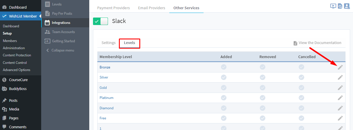 Slack Integration with WishList Member - Slack Notifications 