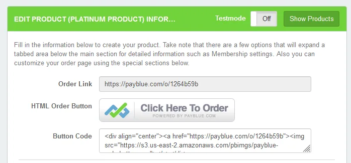 image-20 - WordPress Membership Plugin - Membership Sites PayBlue - Order Link, HTML Order Button, Button Code for integrated WishList Member membership level