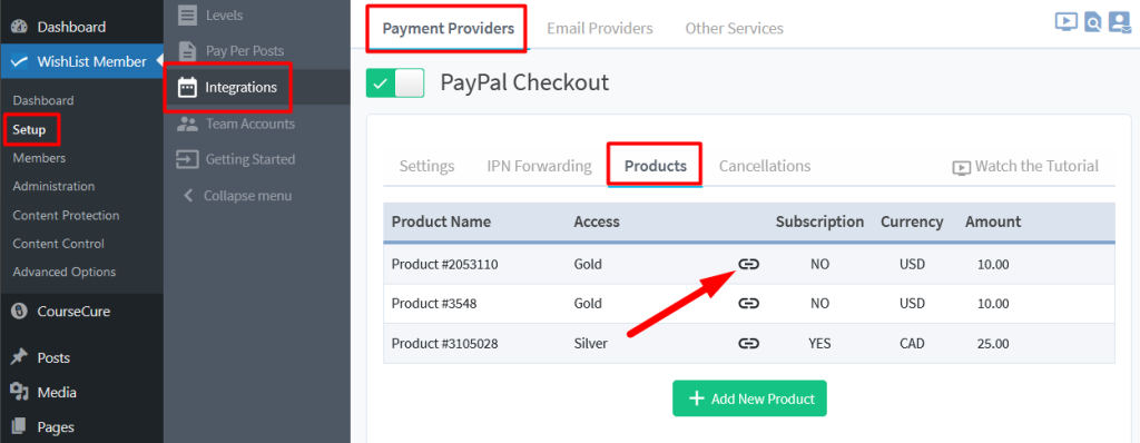 PayPal Payment Link - Membership