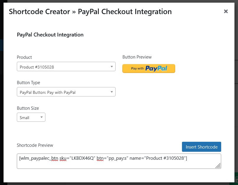 Insert PayPal Payment Button into WordPress Site - Membership