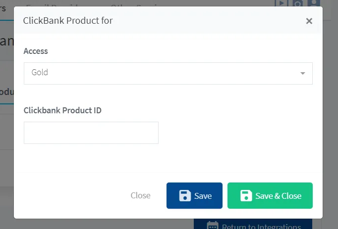 Screenshot_16 - WordPress Membership Plugin - Membership Sites ClickBank Integration with WishList Member - Connect to Membership Level