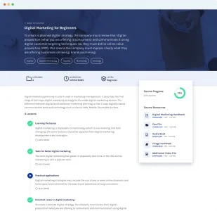 Single Module Page