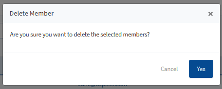 Bulk Edit Existing Members in WishList Member - Delete Selected Members