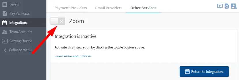 Zoom Integration with WishList Member