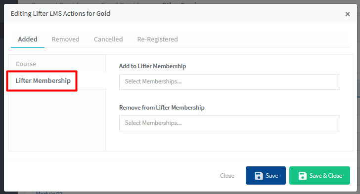 Lifter LMS Integration with WishList Member - Lifter Memberships