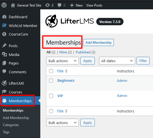 Lifter LMS Integration with WishList Member - Lifter Memberships