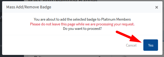 CourseCure Badges - Badge Mass/Add Remove