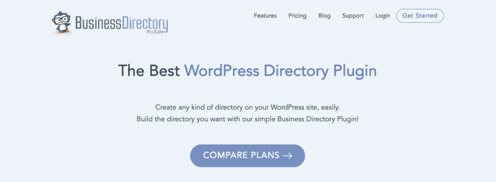 Business Directory Homepage - WordPress Membership Plugin - Membership Sites Business Directory Homepage screenshot