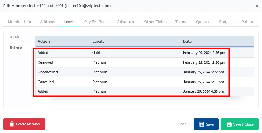 image-55 - WordPress Membership Plugin - Membership Sites Member Level History within WishList Member