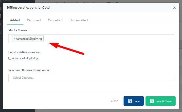 image-71 - WordPress Membership Plugin - Membership Sites Sensei LMS Integration with WishList Member - Editing Membership Level Actions