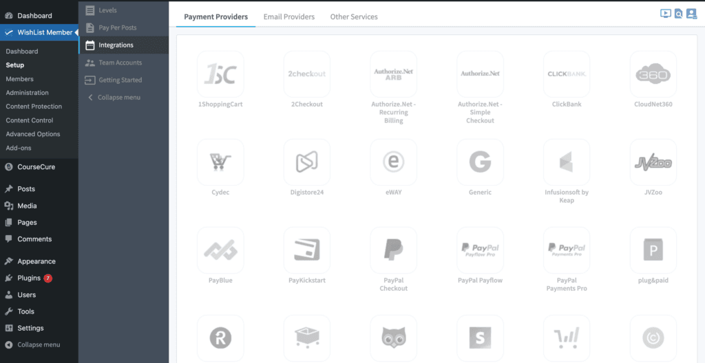 payment gateway for monthly recurring charge set up 