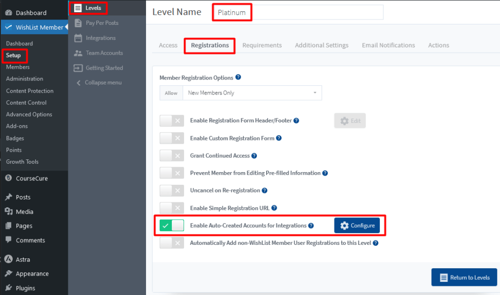 Set Email Address as Username - Enable Auto-Created Accounts for Integrations