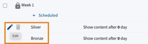 easy edit access content drip scheduler - WordPress Membership Plugin - Membership Sites