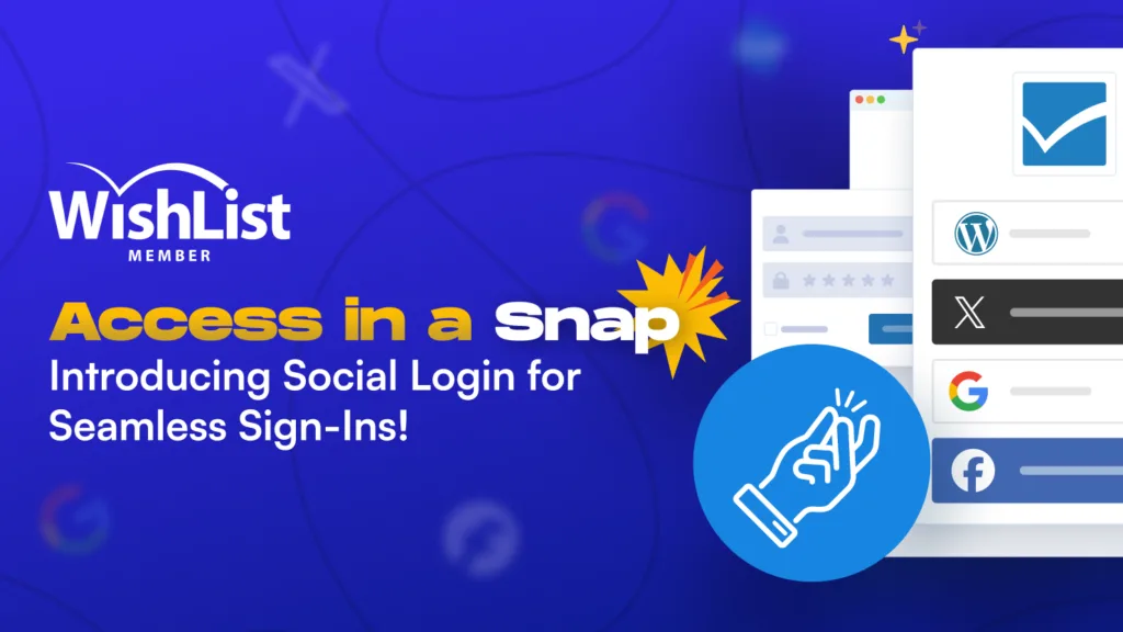 WLM social login - 1480 x 832 - WordPress Membership Plugin - Membership Sites