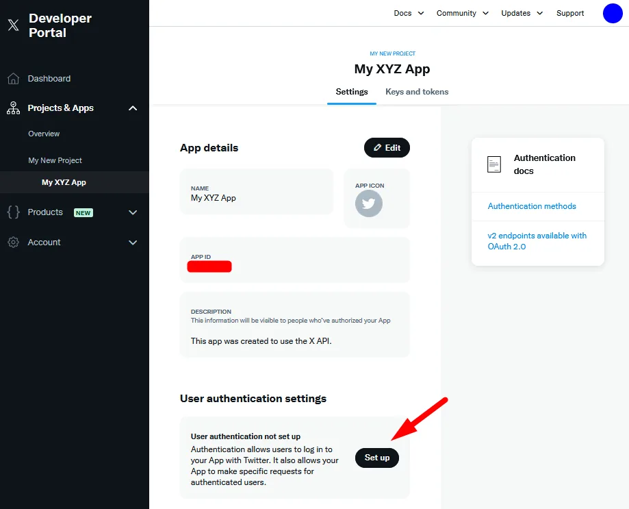 image-100 - WordPress Membership Plugin - Membership Sites WishList Member Social Login - Setup X (formerly Twitter) App