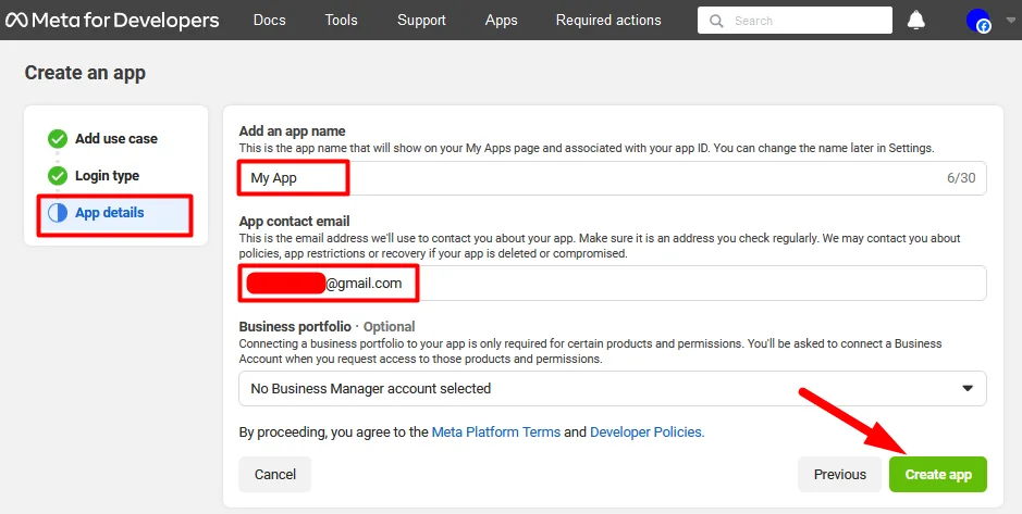 image-26 - WordPress Membership Plugin - Membership Sites WishList Member Social Login - Create Facebook App