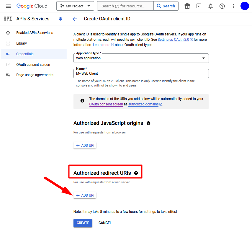 WishList Member Social Login - Setup Google App