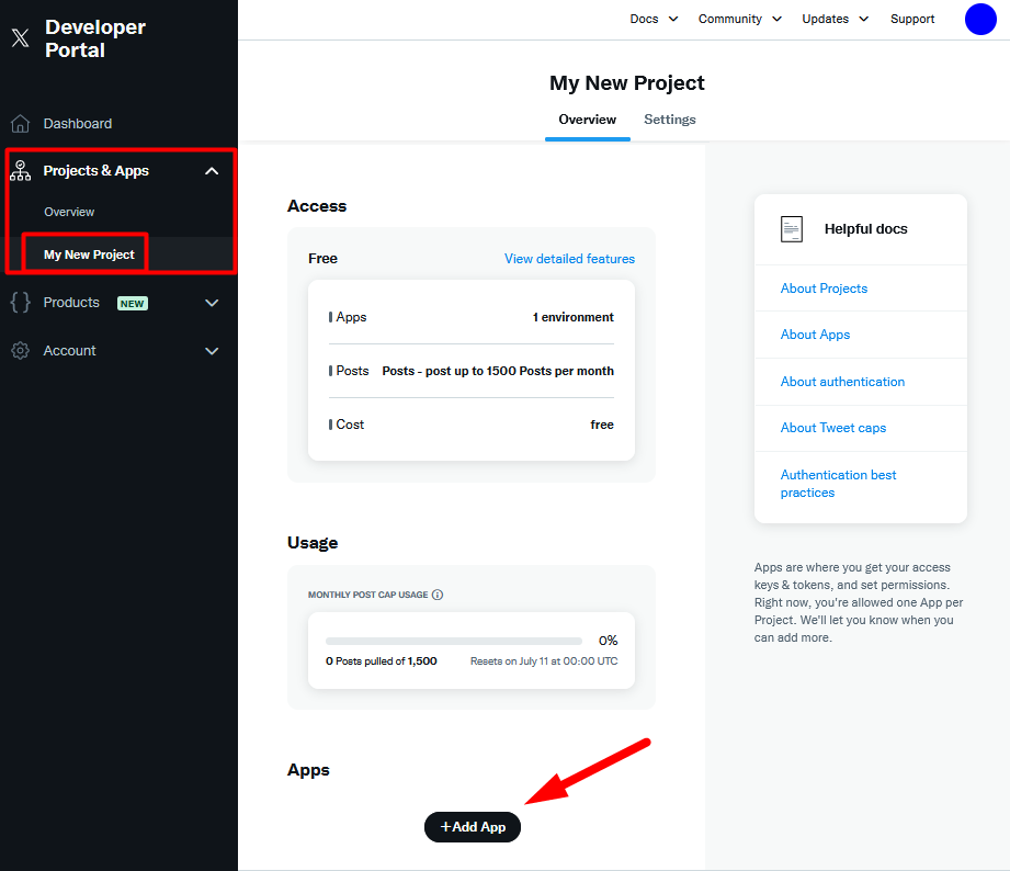 WishList Member Social Login - Create X (formerly Twitter) App